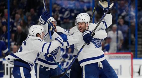 Inside The Toronto Maple Leafs First Playoff Series Win In 19 Years