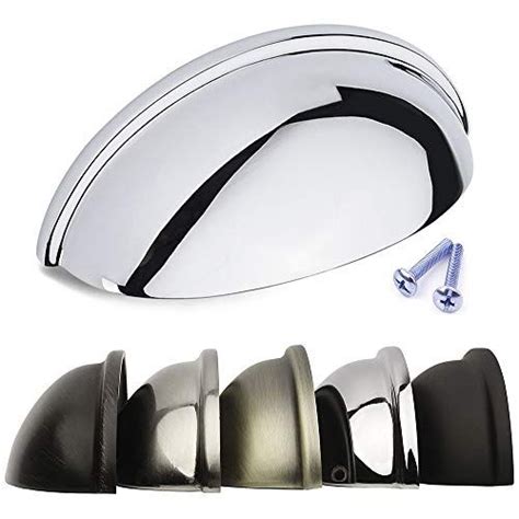 X 24 in.) the 60 in. Polished Chrome Bin Cup Drawer Handle Kitchen Cabinet Pul... https://www.amazon.com/dp ...