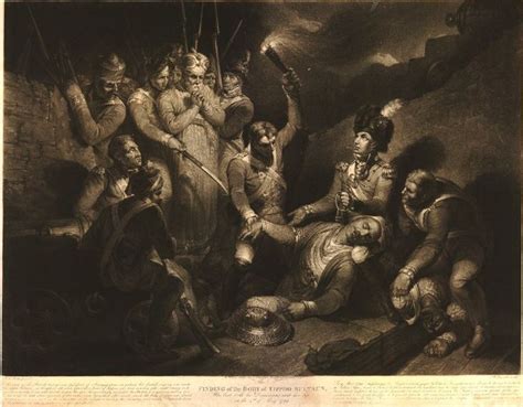 The Finding The Body Of Tipu Sultan Hyder Ali Painting Lithograph