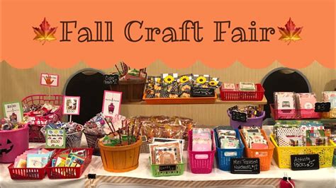 My Fall Craft Fair 2018 Youtube Fall Craft Fairs Craft Fairs
