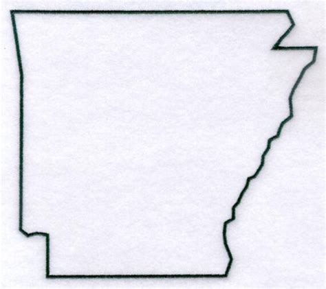 Arkansas Stencil Made From 4 Ply Mat Board By Woodburnsnewengland