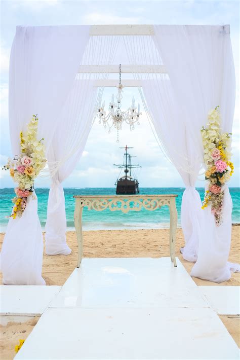 Beach Ceremony Beach Wedding Decorations Wedding Set Up Wedding Abroad