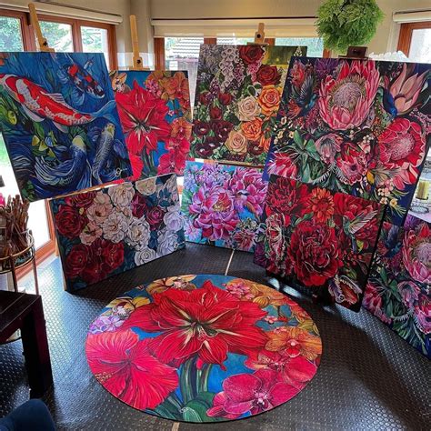 Canvas Prints Interior Design Floral Carpets Jana Aspeling Art Studio