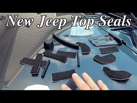 How To Repair A Leaky Jeep Wrangler Top Jeep Jk Car Fix Diy Videos