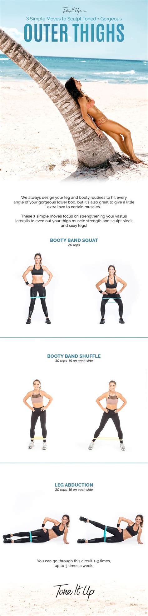 3 Simple Moves To Sculpt Toned And Gorgeous Outer Thighs From Toneitup