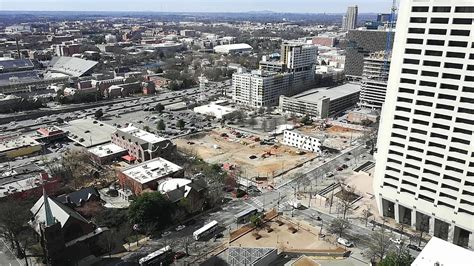 Norfolk Southern New Atlanta Headquarters Site Clearing March 2019