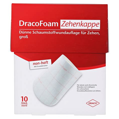 DRACOFOAM Zehenkappe groß 10 Stück online bestellen - medpex