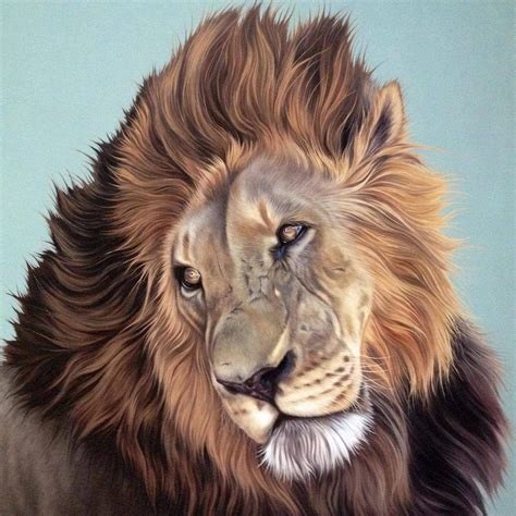 Fantastic Lion Painting Lion Painting Lion Art Lion Drawing