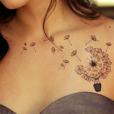 35 Breathtaking Dandelion Tattoo Designs Dandelion Tattoo Design