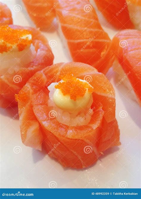 Sushi Roses Stock Image Image Of Asian Rose Japanese 48992359