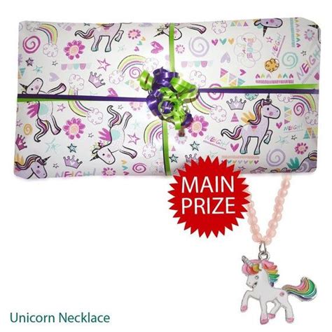 Pass The Parcel Ready Made Party Game Unicorn Horse 10 Etsy Unicorn