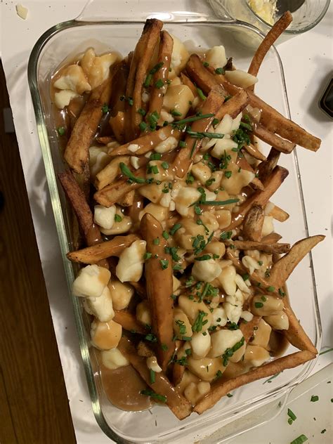 Homemade Poutine For Dinner Poutine
