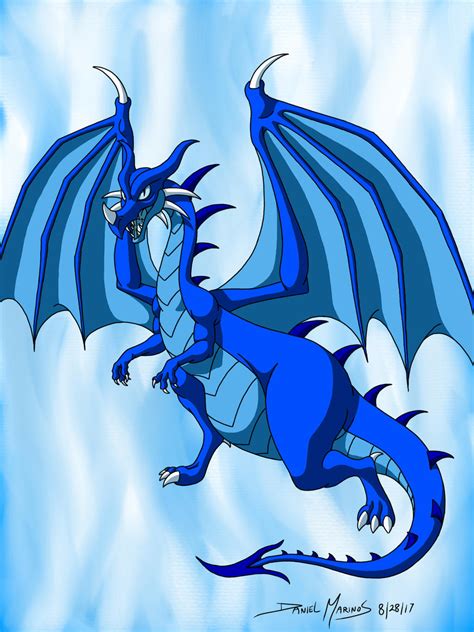 Blue Dragon By Doodledan86 On Deviantart