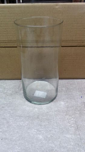 Tubo De Vidro Vaso Cilíndrico 10x20 Cm Vaso Para Decoração