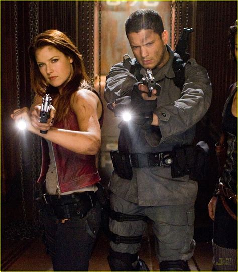 Resident Evil Afterlife 2010 Wentworth Miller Photo