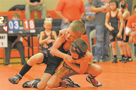 Youth Wrestling Area Teams Compete In Youth Wrestling Tournament
