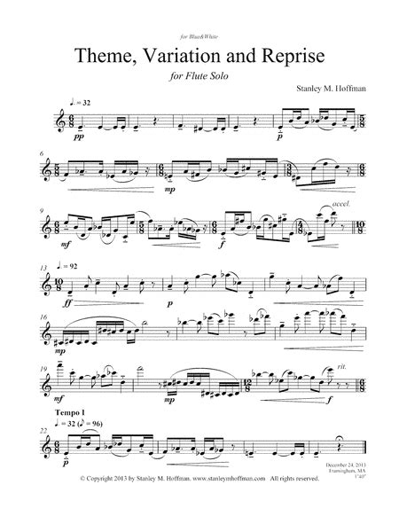 Vivaldi Variation Free Music Sheet