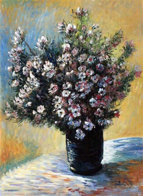 Two still life paintings by jan van huysum: Claude Monet, Vase of Flowers - Hand Painted Oil Painting ...