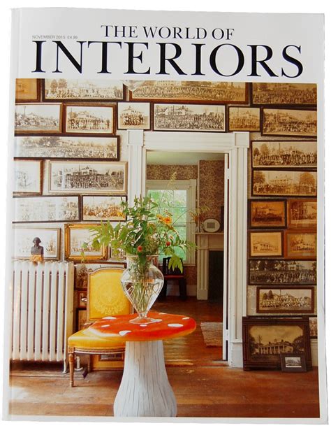 World Of Interiors Magazine November 2015 London Cloth Company