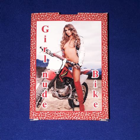 Nude Girl Bike Models Playing Cards Shop Playing Cards Shop