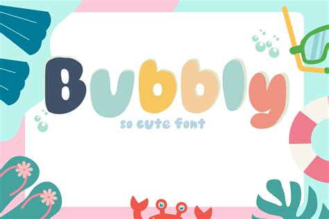 Bubbly Font By Pj Fonttein · Creative Fabrica
