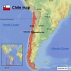 StepMap - Chile map - Landkarte für Chile