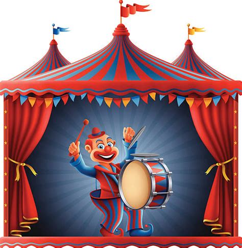 Inside Circus Tent Illustrations Royalty Free Vector Graphics And Clip