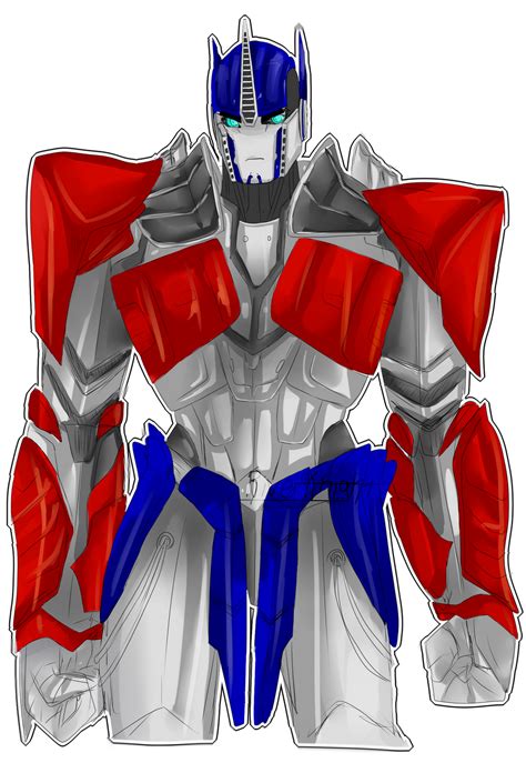 Tfp Optimus Prime In Aoe Armor By Xtechnology 1 On Deviantart