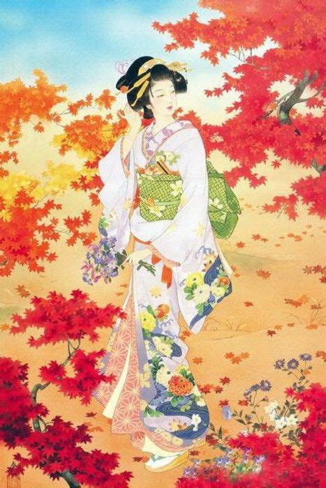 Kimonos On Monday Week 25 The Art Prints Of Haruyo Morita Geisha