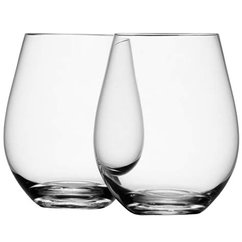 Add Elegant Design To Your Home With This Set Of Four Red Wine Glasses