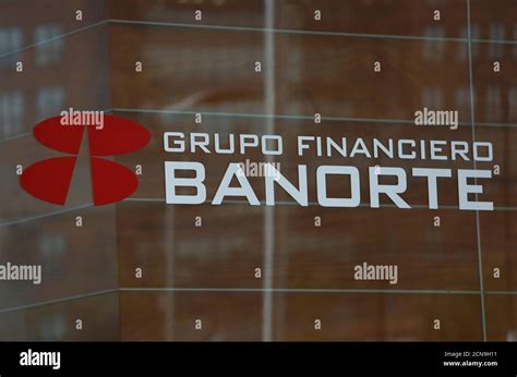 The Logo Of Grupo Financiero Banorte Is Pictured At Its Headquarters In