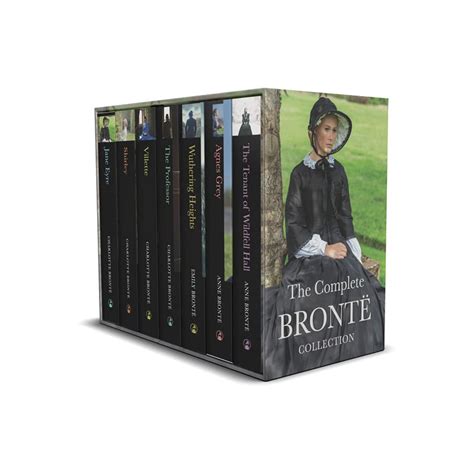 The Brontë Sisters Complete 7 Books Collection Box Set By Anne Bronte Villette Jane Eyre