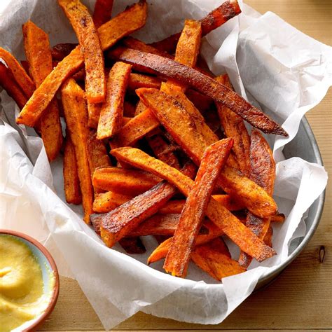 Baked Sweet Potato Fries Recipe How To Make It Taste Of Home