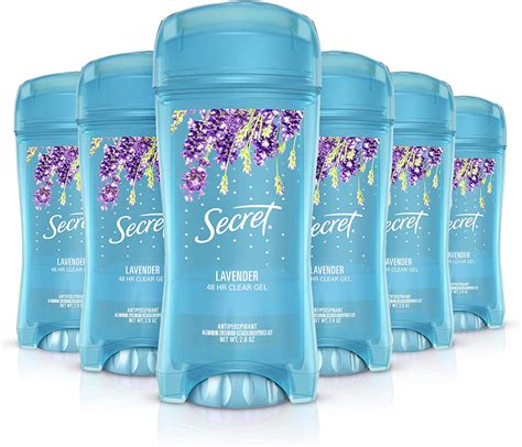 Secret Fresh Antiperspirant And Deodorant Clear Gel Luxe Lavender 26