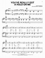 You've Really Got A Hold On Me | Sheet Music Direct
