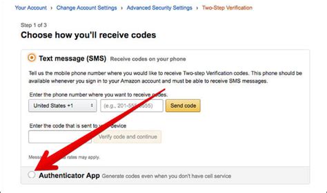 It simply means that you need something in keep in mind that you'll need a second phone number or an authentication app if you use this method. How to Enable Two-step Verification on Amazon for iPhone ...