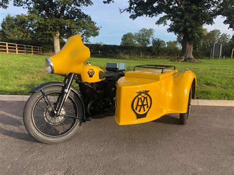 Bsa M21 Aa Sidecar Outfit 1959 591cc The Motorcycle Comes With A Pye