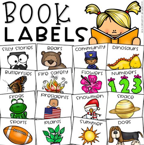 Classroom Library Book Bin Labels Editable Made By Teachers