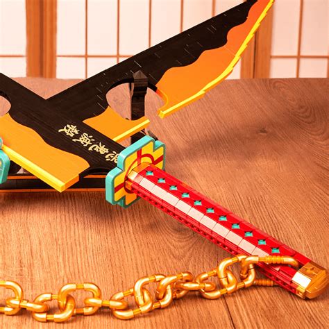 Nichirin Blades From Demon Slayer Anime 1478 Pieces Buildiverse