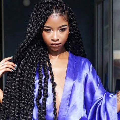 Kinky twists and braided styles are some of the most popular natural hair looks right now. 65 Cool Ways to Style and Wear Your Twist Braids - My New ...