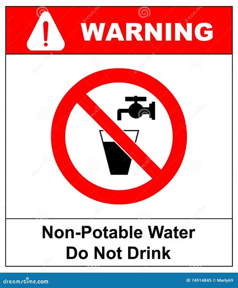 Do Not Water Prohibition In Red Crossed Out Circle Icon With Dont