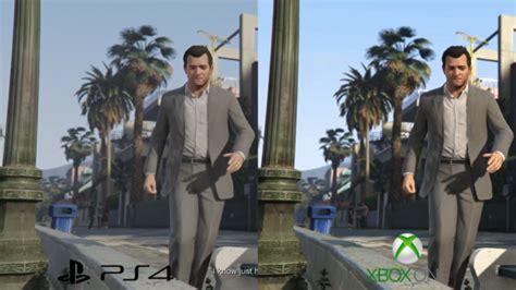 Gta V Ps4 Vs Xbox One 1080p Video And Screenshot Comparison Xbox One Version Sightly More Detailed