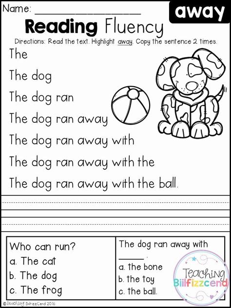 Easy Reading Worksheets For Preschoolers Awesome Free Kindergarten