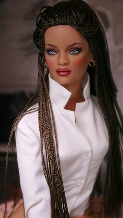 Pin By Pamela Bell English On Black Barbies And Other Dolls Beautiful Barbie Dolls Black