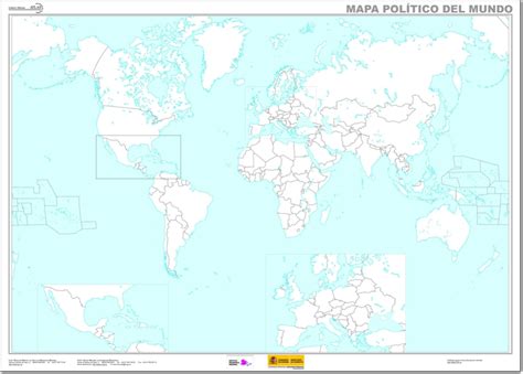 Mapa Político Mudo Del Mundo Mapa De Países Del Mundo Ign Mapas