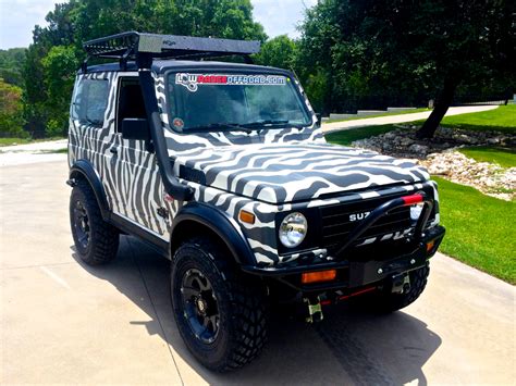 Zebra Samurai Restored By Shannon Guderian Low Range Off Road Blog