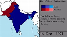 The Indo-Pakistani War of 1971: Every Day - YouTube