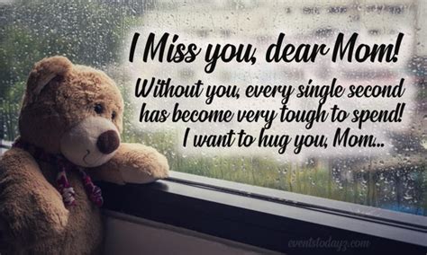 Miss You Mom Status Messages And Quotes Missing You Mom