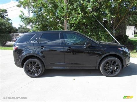 2017 Santorini Black Metallic Land Rover Discovery Sport Hse Luxury