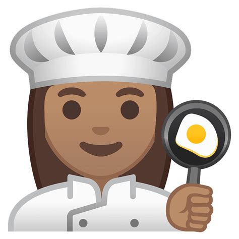 Woman Cook Emoji Clipart Free Download Transparent Png Creazilla